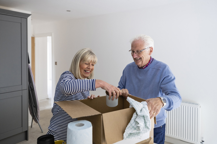 Elderly Couple Moving with Zuni Movers